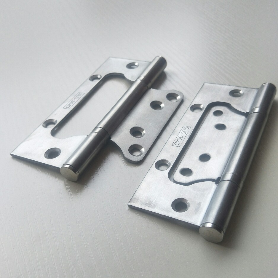 領軍5寸不銹鋼子母合頁鋼木門合頁臥室木門鉸鏈帶螺絲兩片價格
